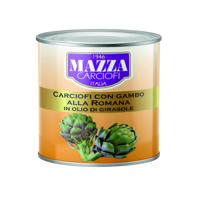 Anghinare cu Codita in Ulei Aromatizat Mazza 2.4kg